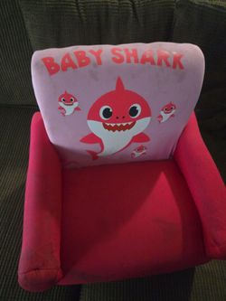 Baby shark kids chair