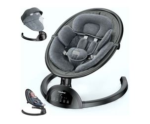 BabyBond Baby Swings for Infants, Bluetooth Infant Swing with Music Speaker