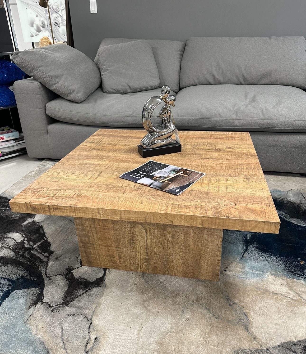 Square Modern Coffee Table 35” X 35”