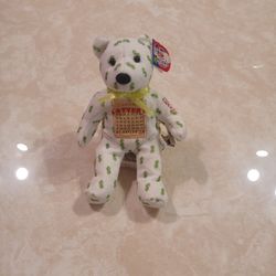 Lottery Lucky Bear W/ticket Clip