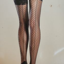 Fishnet Thigh High 