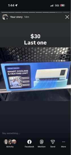 Heater/cooler combo 2 in 1