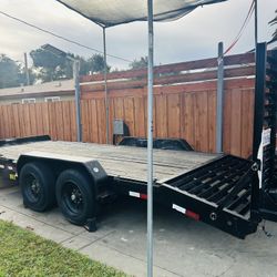 BIGTEX Heavy Equipment Trailer