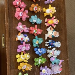 Vintage Plastic Care Bears