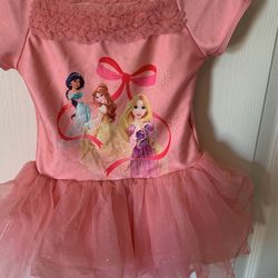 Cute Girls Disney Princess Tutu Outfit