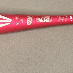 Pink Easton Baseball Bat