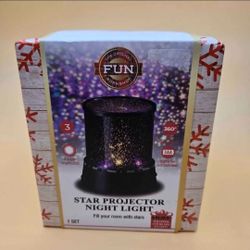 STAR PROJECTOR NIGHT LIGHT