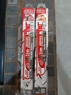 Sawzall blades