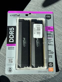Crucial Pro OC 32GB (2 X 16GB) DDR5 6000 RAM
