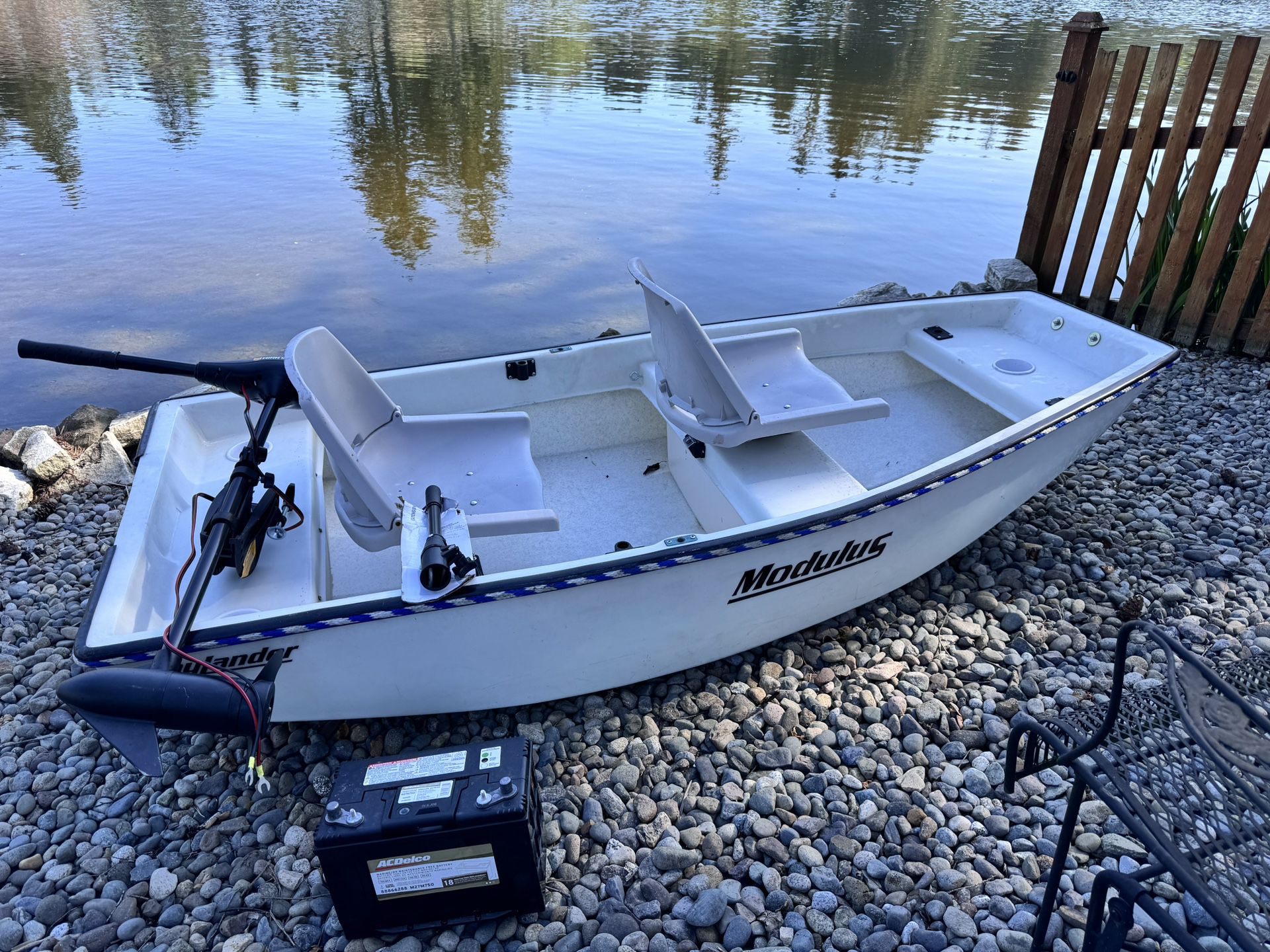 Waylander Modulus Boat with Electric  Motor & Battery 
