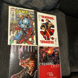 X-Men & Deadpool Comics Books 