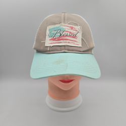 Rural King Blessed DistressedPatchTrucker Adjustable SnapbackHat.   10