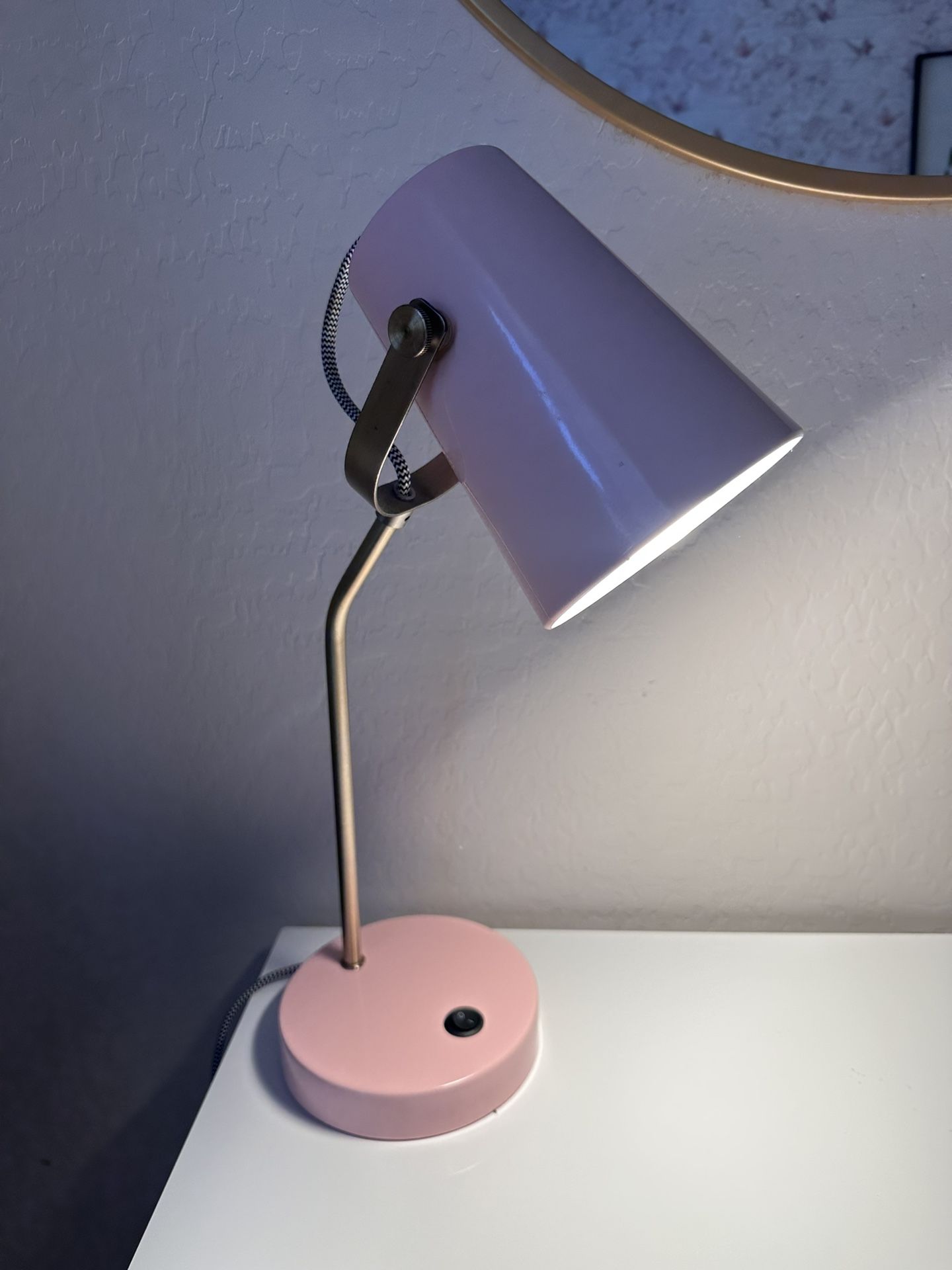 Table Lamp Pink For Desk