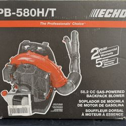 Echo PB-580H/T Backpack Blower 58.2cc Gas 