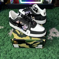 Bape Sta Black Floral 