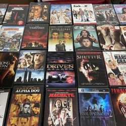 DVDs And Some PS3 Games And Xbox One Games