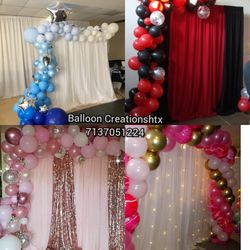 Balloon garland / guiernalda de globos
