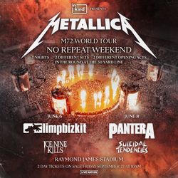 Metallica Tickets Sun 6/8/25 