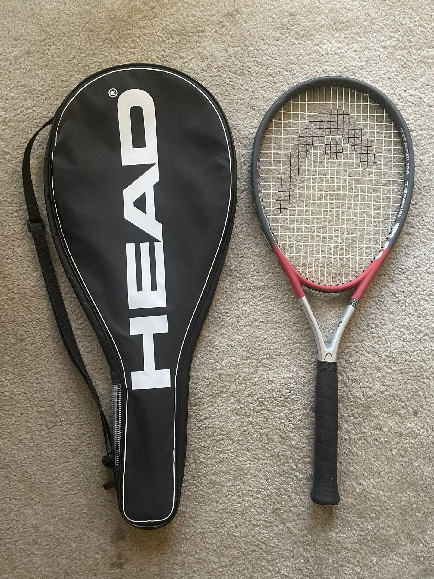 HEAD TENNIS RACKET WITH CASE