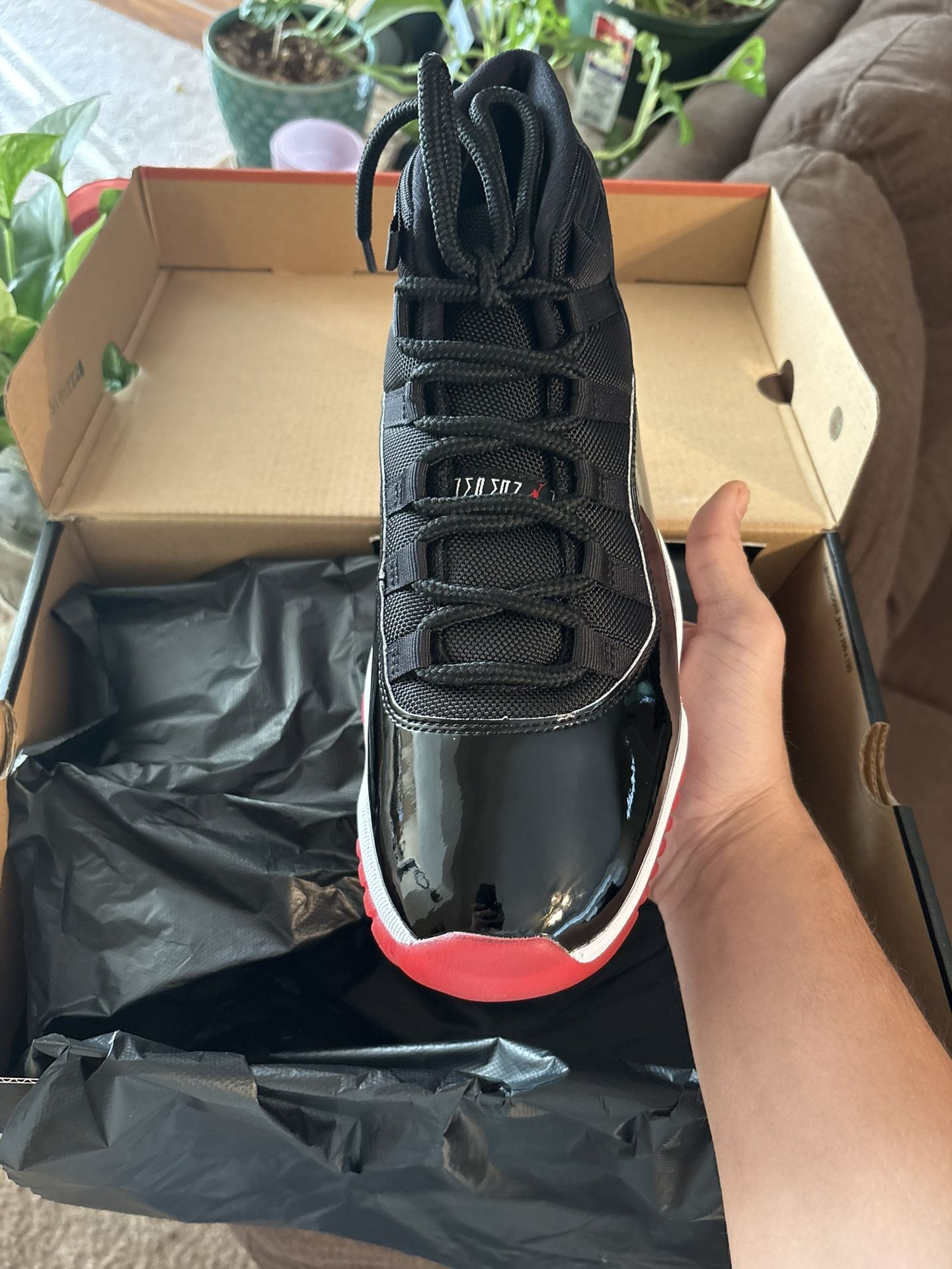 🔥 Air Jordan 11 “Bred” — Brand New | Dead Stock | Size 9.5 | Ready for Pickup 🔥