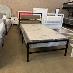 Twin Metal Bed Frame 