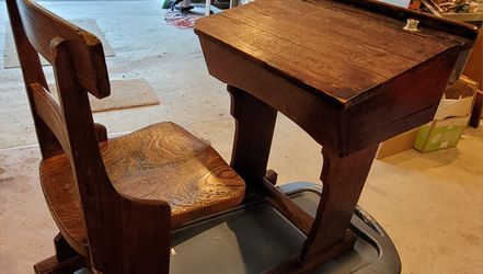 200 Year Old School Desk