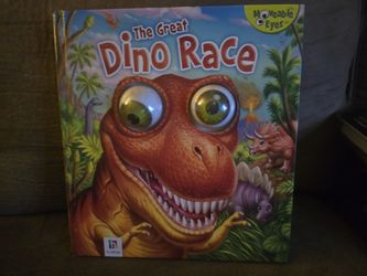 The Great Dino Race With Movable Eyes!