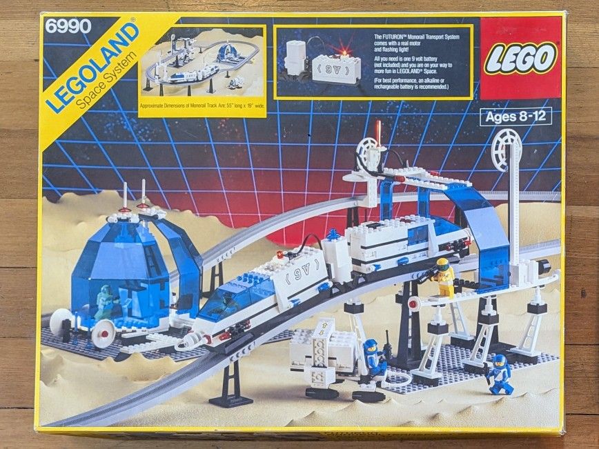 Lego Futuron Monorail Transport System - 100% Complete - RARE