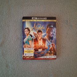 Disney Aladdin 2019 4K Ultra HD Blu-Ray