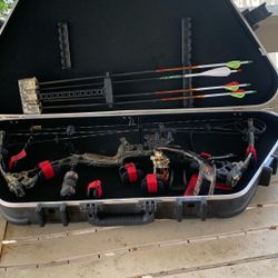 Diamond liberty compound bow with case