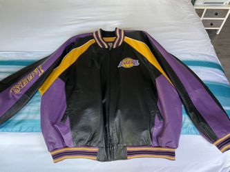 Leather Lakers Jacket