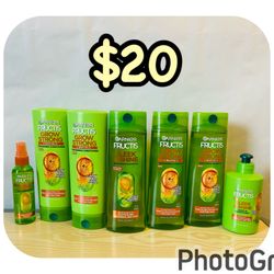 Garnier Fructis Bundle, $20 for all/$20 por todo!