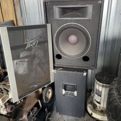 2 15” Peavy Speakers 