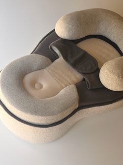 Infant Positioning Lounger Nest & Anti-Roll Swaddle Pillow