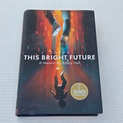 This Bright Future. Hard Cover Novel. LOGIC. Authentic Live Signiture