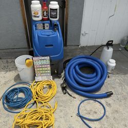 Carpet Cleaning Machine (equipment + Chemicals )
