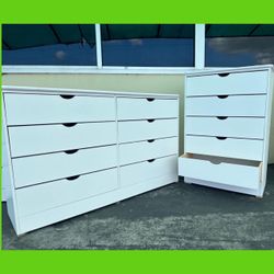 5 and 8 drawers dresser/ Five and Eight drawers dresser