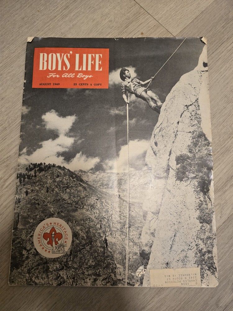 Vintage Boy Scout Books