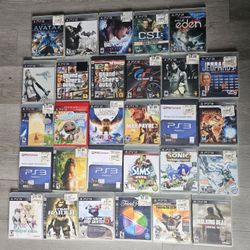 PS3 Game Collection - 29 Total