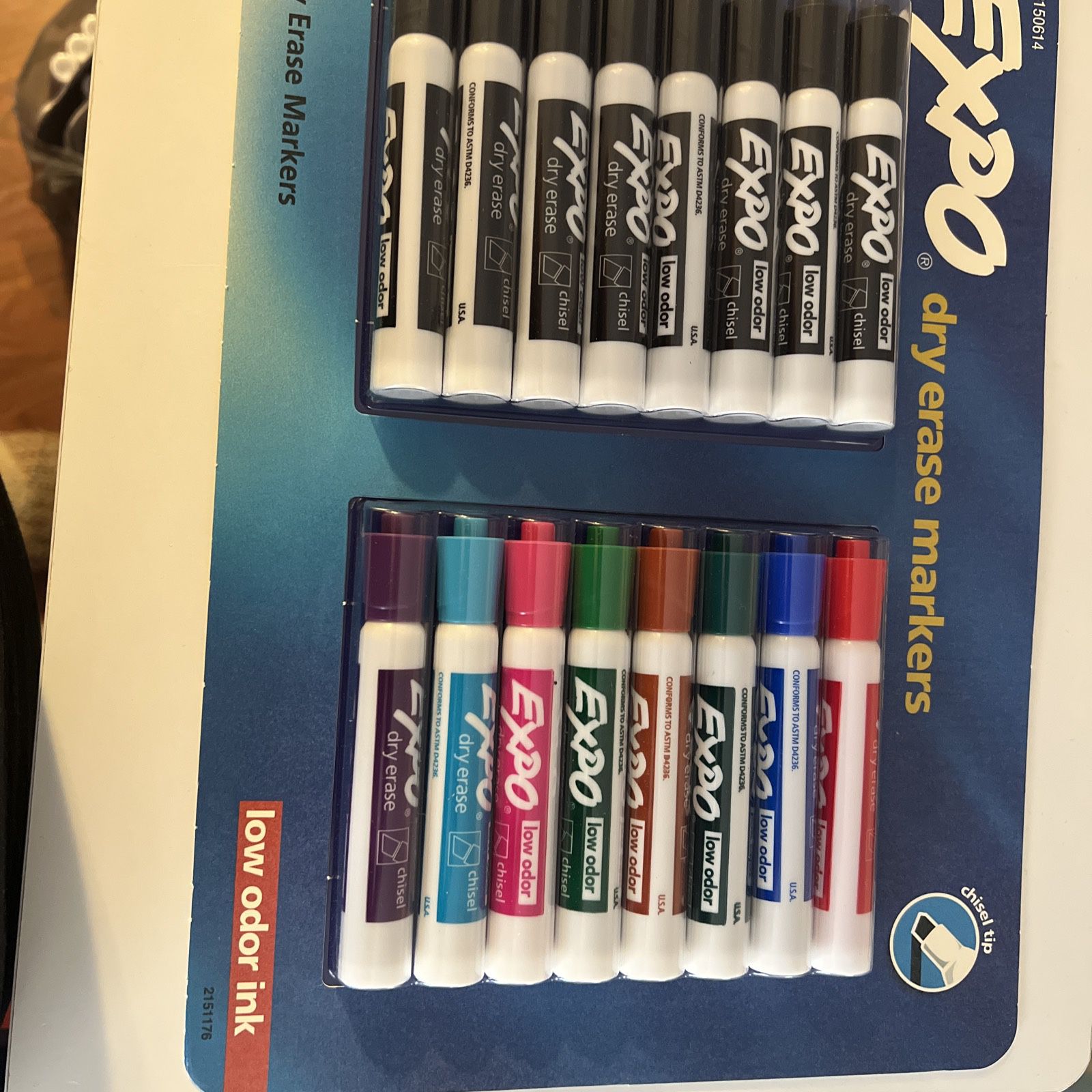 8 Pack Lot Of 16 Piece Dry Erase Markers