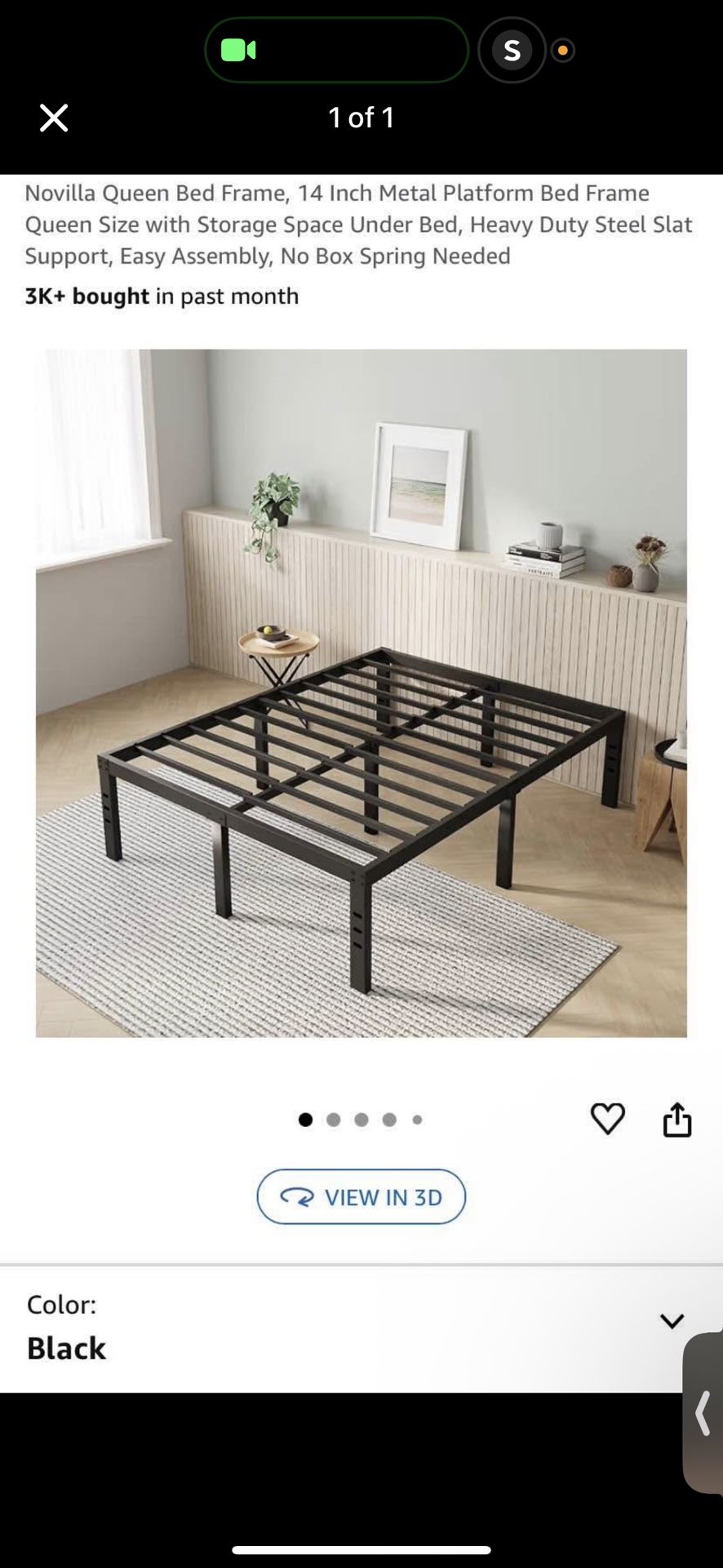 Bed Frame 