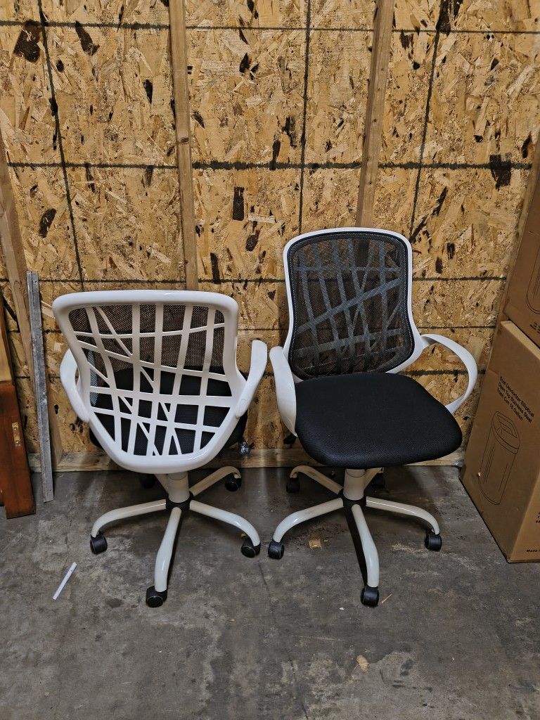 Pair Of Office Chairs 