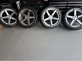 20” Wheels with new tires
