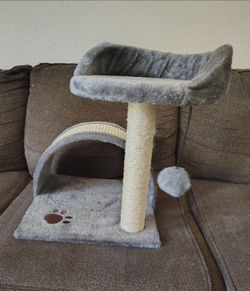 New Small Grey Cat Tree
