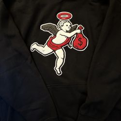 Hasta Muerte J11 CHENILLE PATCH ANGEL HOODIE