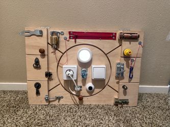 Brand New Montessori Lock Board