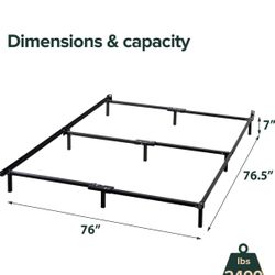 King Bed Frame Metal