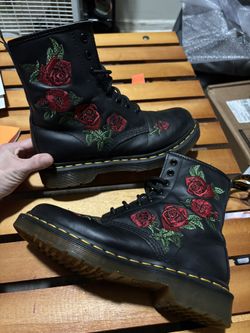 Doc Martens With Roses