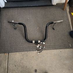 Stock 10-in Pre-wired Handlebars Harley-Davidson