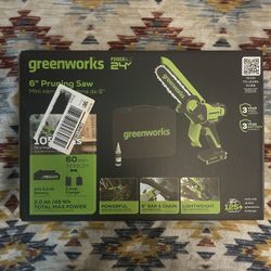 Green works 6” Pruning Saw